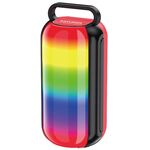 Altoparlante Bluetooth 2x5W Radio FM/USB/SD rosso KK-3204 F2645