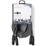 Cavo Audio XLR Bilanciato 2x Maschio a 3 Pin- 2x Femmina a 3 Pin 5m COTH15030GY50 5412810295708  ND8055