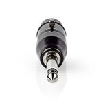 Adattatore XLR Mono | Femmina a 3 Pin XLR - Maschio da 6,35 mm | Nero - COTP15940BK Codice EAN: 5412810296224 541281029622  ND2655