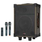 Cassa acustica portatile ricaricabile trolley 10" 80W Bluetooth/SD/USB D-10