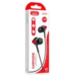 Cuffie auricolari con microfono 1.2m nere JD004 6921042124285 JD004 F4125