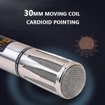 Coppia di microfoni wireless ricaricabili UHF MIC022 WF2024-2