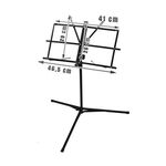 Leggio pieghevole per spartiti con base tripode 5901785361803 00001307 MIC553