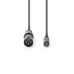 Cavo Audio XLR Maschio a 3 pin XLR-Maschio RCA 1.5m COTH15205GY15 5412810295432 ND4994