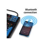 Mixer professionale 4/7 canali Bluetooth/USB/Stereo RCA 8053323553106  F-7 SP522