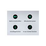 Mixer professionale 4/7 canali Bluetooth/USB/Stereo RCA 8053323553106  F-7 SP522