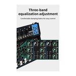 Mixer professionale 4/7 canali Bluetooth/USB/Stereo RCA 8053323553106  F-7 SP522