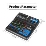 Mixer professionale 5 canali Bluetooth/USB/Stereo RCA F-5A SP695
