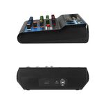 Mixer professionale 5 canali ingressi Bluetooth/USB/Stereo RCA con alimentazione phantom 48V F-5A SP695