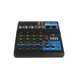Mixer professionale 5 canali ingressi Bluetooth/USB/Stereo RCA con alimentazione phantom 48V F-5A SP695