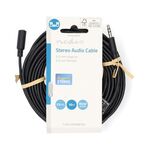 Cavo Audio Stereo Maschio da 3,5mm-Femmina da 3,5mm 10m  CAGP22050BK100 5412810280773 ND3816