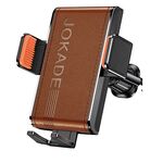 Supporto smartphone per auto inserimento presa d'aria marrone JE045