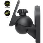 Supporto per altoparlanti universale inclinabile peso massimo 3.5kg 49393 4040849493935 Goobay STAND660