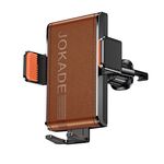 Supporto smartphone per auto inserimento presa d'aria marrone JE045