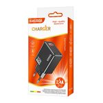 Caricatore USB 5V/2.4A 12W nero KSC-1235