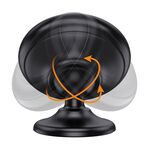 Supporto magnetico adesivo per auto nero JE024