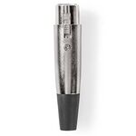 Connettore XLR | Femmina a 3 pin XLR | 25 pezzi | Metallo 5412810299782 541281029978 ND1335