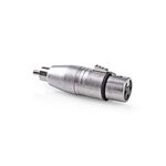 Adattatore  XLR 3 pin femmina-RCA Maschio confezione da 10 CAGP15934ME 5412810299010 ND2425
