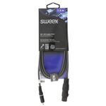 XLR Monocavo XLR 3p (Femmina) - RCA Maschio 1.5 m Sweex SWOP15225E15 8717534024939 SX572