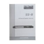 Commutatore casse acustiche DJ Tech SS-8 + telecomando V4074