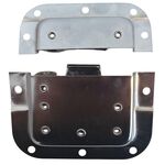 Chiusura a farfalla media in acciaio zincato SP004