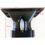 Doppio Tweeter piezo a tromba 200W SP023