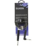 Cavo audio mono 6.35 mm Maschio 3m Grigio Scuro Sweex SWOP23005E30 8717534024403 SX375