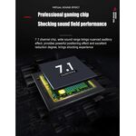 Cuffie da gaming con microfono virtual 7.1 audio con illuminazione LED  FV-G95 WB1715