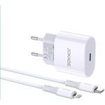 Alimentatore caricabatterie USB type C/Lightning 9V-2A/12V-1.67A PD20W JB010 F2170