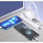 Alimentatore caricabatterie doppia porta USB/type C 3.25A 65W N050