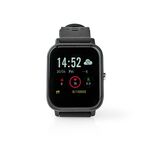 SmartWatch con schermo LCD da 1.4" visualizzazione notifiche e rilevamento frequenza cardiaca IP68 5412810335916 BTSW002BK ND9536