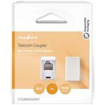 Accoppiatore telefonico RJ11 non schermato CTGB90920WT 541281042849 ND4319