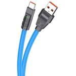 Cavo per ricarica USB Type-C azzurro JA026 F4360 6921042130262