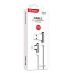 Cavo per ricarica e sincronizzazione USB Lightning 1.2m 3.2A KSC-125 6921042108674 F4050