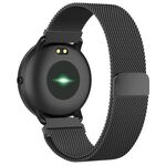 Smartwatch nero con cinturino metallico ed in gomma Forever ForeVive SB-320 5900495780461 GSM093542 MOB1425