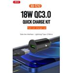 Caricabatterie da auto USB type C 1m 18W 5/9/12V 3/2/1.5A  6920680877324 MOB256