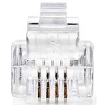 Connettore RJ11 per telecomunicazioni placcato oro confezione da 10 TCGP90923TP 5412810297023 ND2941