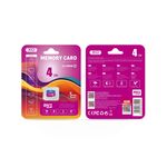 Memory card 4GB XO microSDHC cl. 10 WB2518 GSM192628 6920680860999