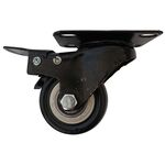 Ruota per armadio rack con freno E6010