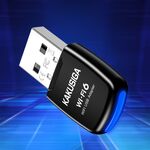 Scheda di rete WiFi USB nero KSC-1424