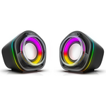 Altoparlanti per PC 3W USB con luci RGB N-107 3000000221860 22186 B5500