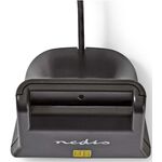 Lettore di schede SD Smart Card (ID) USB 2.0 CRDRU2SM3BK 5412810304127 ND2219