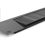 Pannello passacavi 19" con spazzola 1U E5060