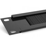Pannello passacavi 19" con spazzola 1U E5060