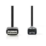 Cavo adattatore USB 2.0 femmina - microUSB 20cm 5412810275038 CCGP60570BK02 ND1701
