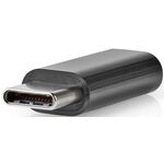 Adattatore USB-C™ Maschio a Micro USB-B Femmina USB 2.0 480 Mbps Nedis CCGB60910BK 5412810296194 ND1743