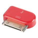 30-Pin Adapter Dock Apple 30-Pin-USB Micro B Femmina Rosso VLMP39900R 5412810199310 ND3846