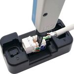 Supporto di cablaggio per frutti Keystone P1238