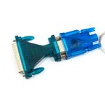 Cavo adattatore USB a RS-232 DB9 con adattatore RS232 25pin P1360