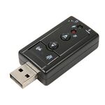 ​Adattatore audio USB 7.1 con ingresso jack per microfono e audio 06283 5907451342794 WB1282
